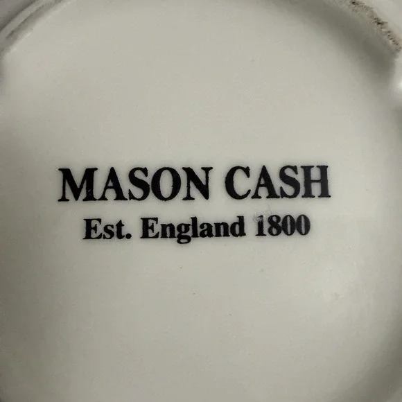 Mason Cash Flour Power Pudding Bowl White Nesting Style S36 Dish Baking Baking - Picture 6 of 10